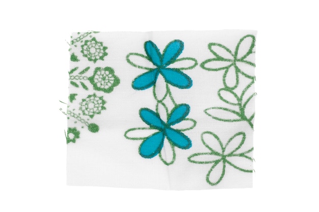 przykładowe próbki haftu